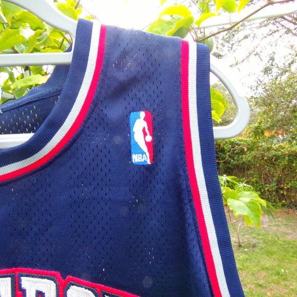 Reebok Authentic NBA New Jersey Nets Vince Carter 15 Jersey Mens SIZE 50 - Picture 6 of 13